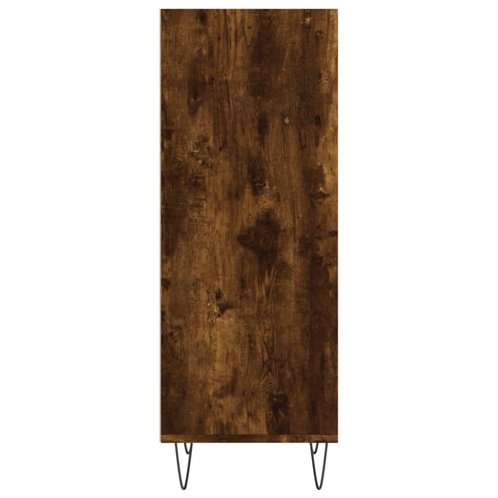 Credenza Rovere Fumo 34,5x32,5x90 cm in Legno Multistrato - homemem39