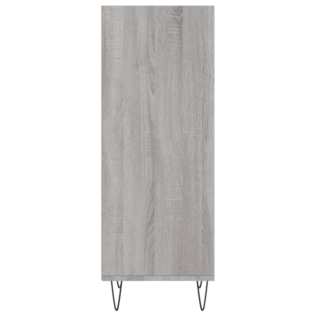 Credenza Grigio Sonoma 34,5x32,5x90 cm in Legno Multistrato | homemem39
