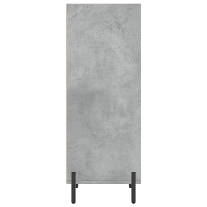 Credenza Grigio Cemento 34,5x32,5x90 cm in Legno Multistrato - homemem39
