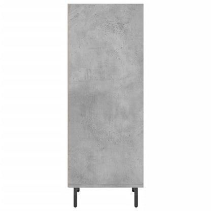 Credenza Grigio Cemento 34,5x32,5x90 cm in Legno Multistrato - homemem39