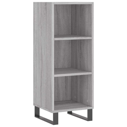 Credenza Grigio Sonoma 34,5x32,5x90 cm in Legno Multistrato | homemem39