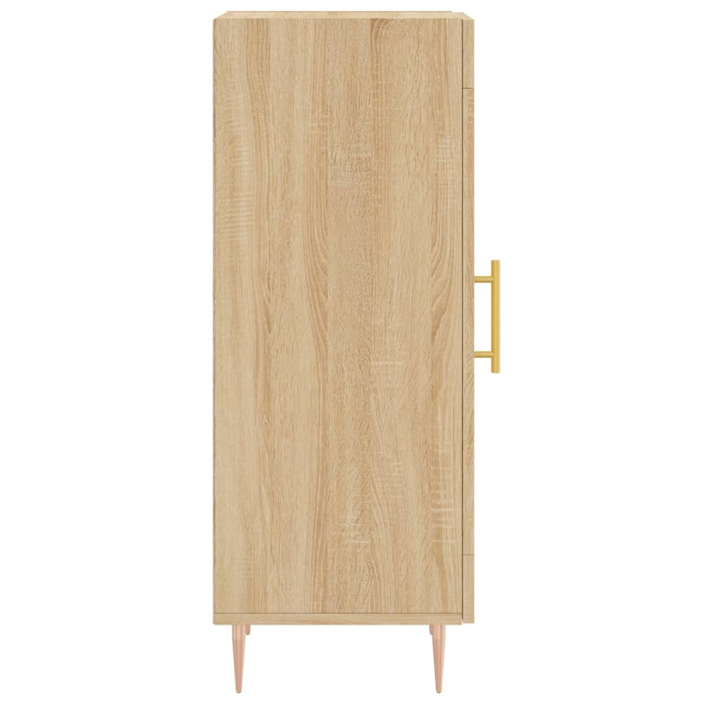 Credenza Rovere Sonoma 34,5x34x90 cm in Legno Multistrato