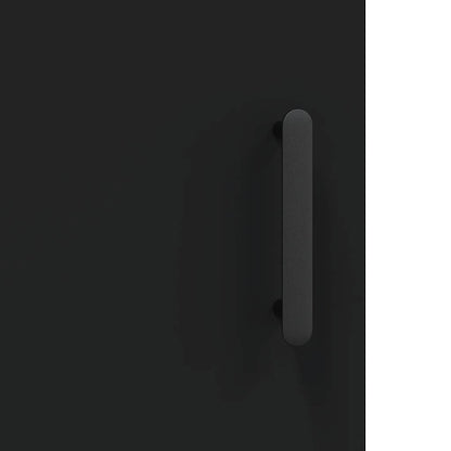 Credenza Nero 34,5x34x90 cm in Legno Multistrato