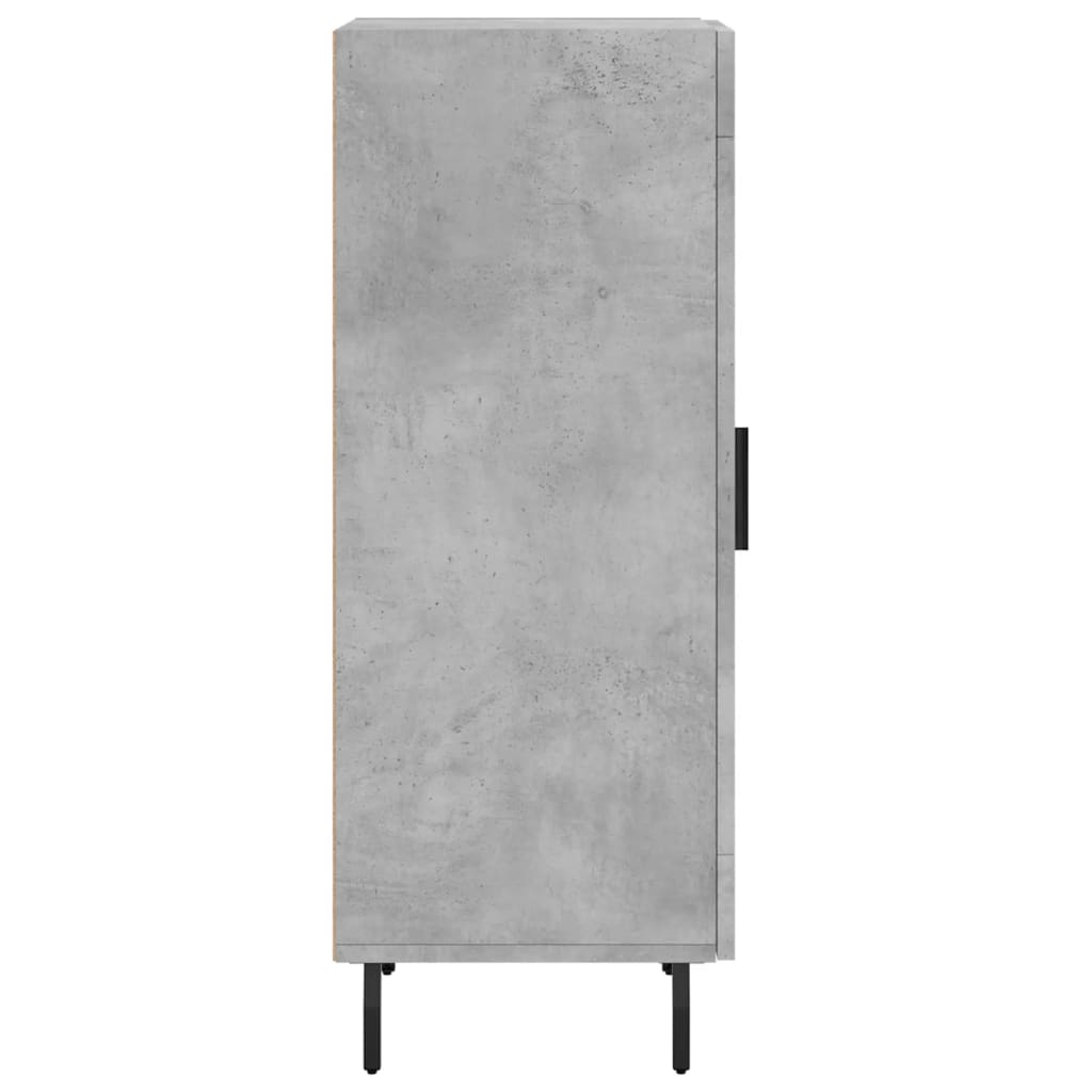 Credenza Grigio Cemento 34,5x34x90 cm in Legno Multistrato - homemem39