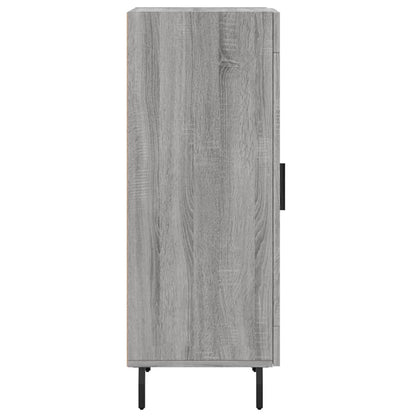 Credenza Grigio Sonoma 34,5x34x90 cm in Legno Multistrato - homemem39