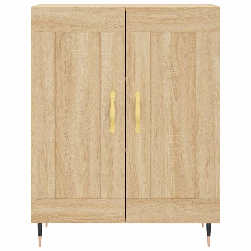 Credenza Rovere Sonoma 69,5x34x90 cm in Legno Multistrato - homemem39