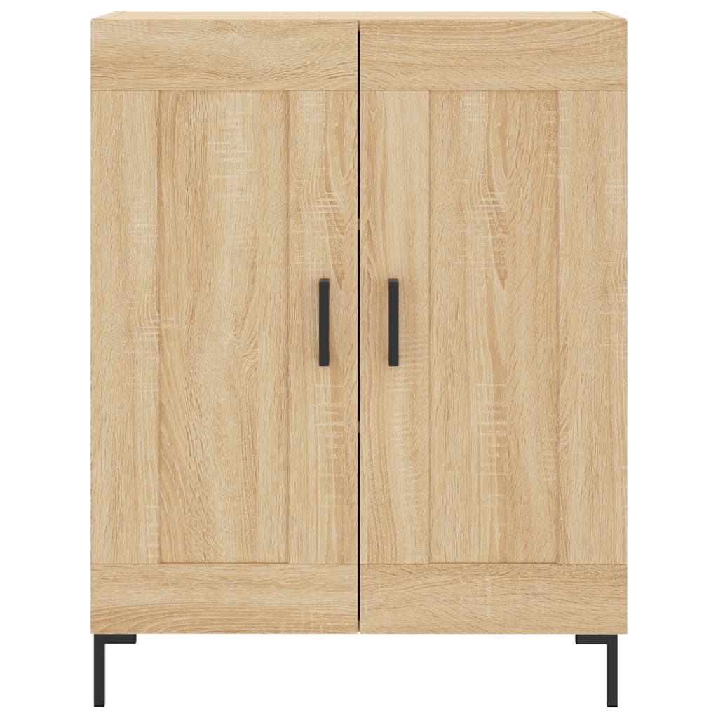 Credenza Rovere Sonoma 69,5x34x90 cm in Legno Multistrato - homemem39