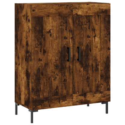 Credenza Rovere Fumo 69,5x34x90 cm in Legno Multistrato | homemem39