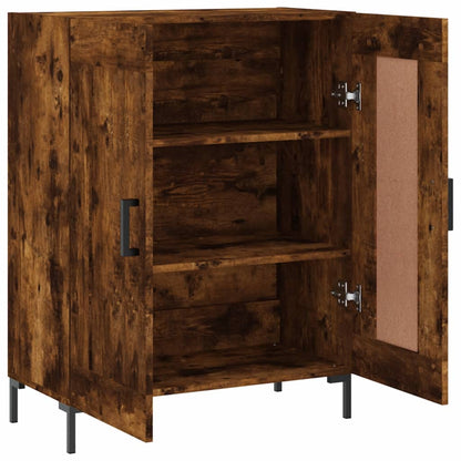 Credenza Rovere Fumo 69,5x34x90 cm in Legno Multistrato | homemem39