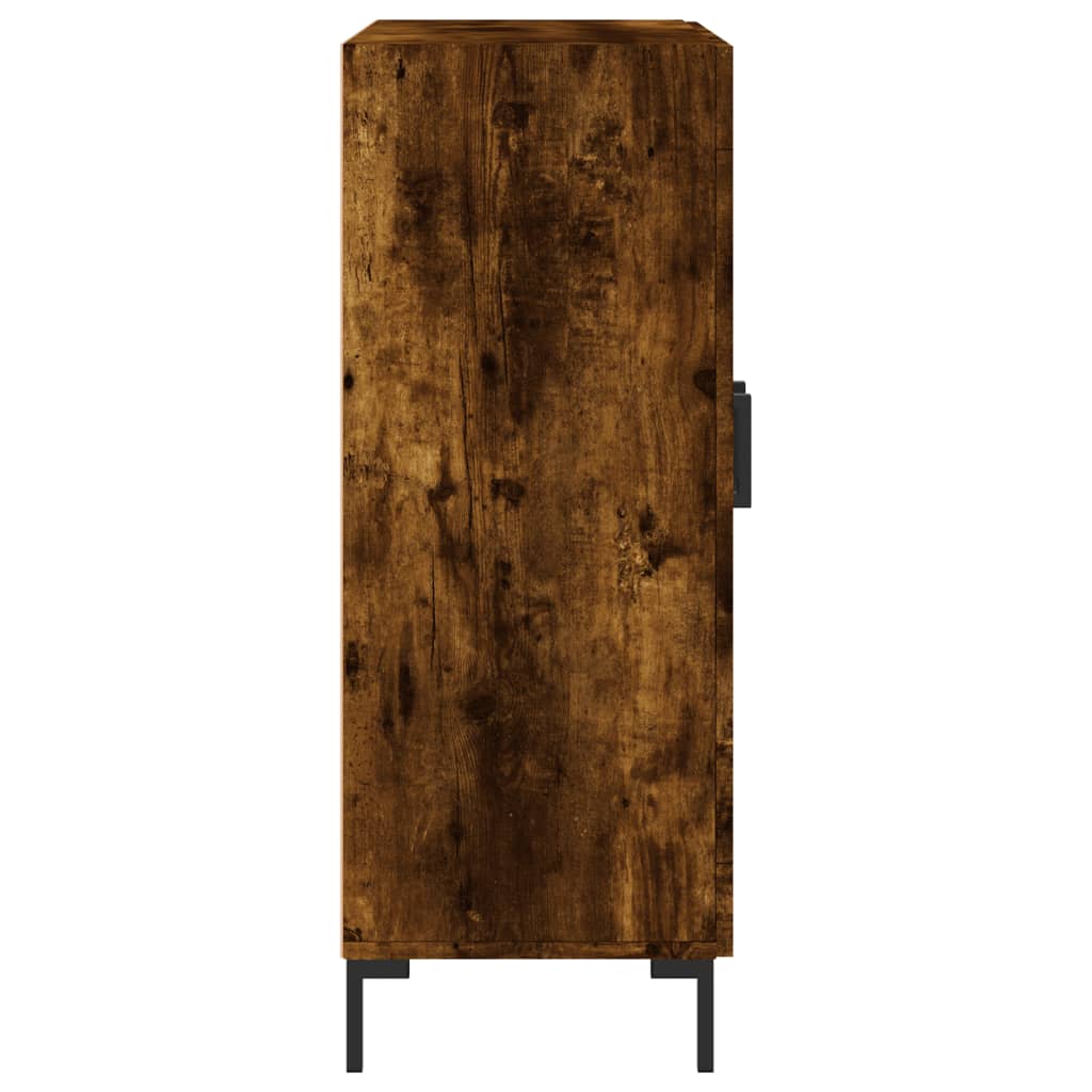 Credenza Rovere Fumo 69,5x34x90 cm in Legno Multistrato | homemem39