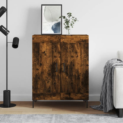 Credenza Rovere Fumo 69,5x34x90 cm in Legno Multistrato | homemem39