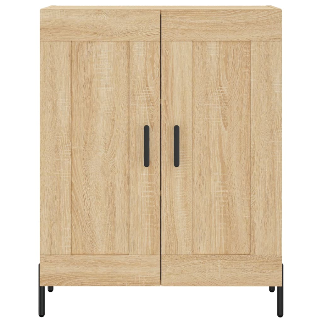 Credenza Rovere Sonoma 69,5x34x90 cm in Legno Multistrato - homemem39