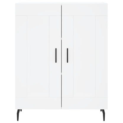 Credenza Bianca 69,5x34x90 cm in Legno Multistrato | homemem39