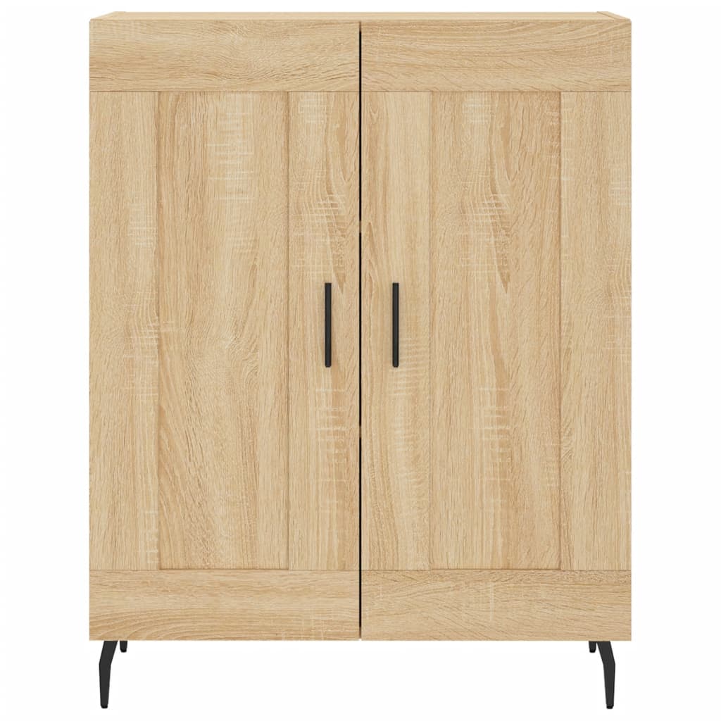 Credenza Rovere Sonoma 69,5x34x90 cm in Legno Multistrato