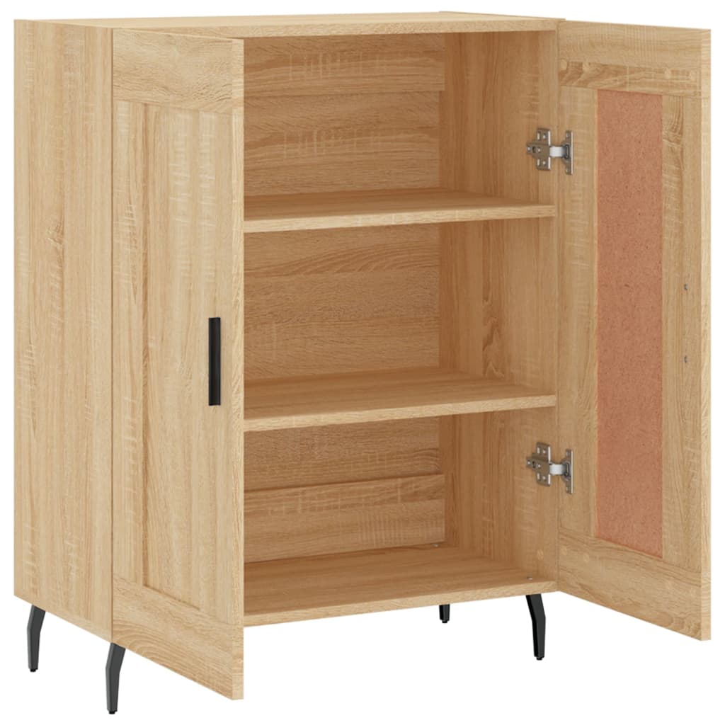 Credenza Rovere Sonoma 69,5x34x90 cm in Legno Multistrato | homemem39