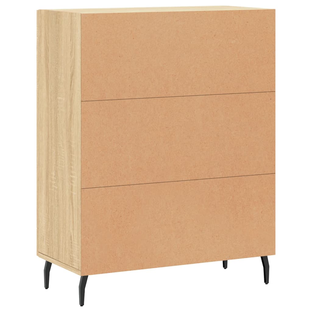 Credenza Rovere Sonoma 69,5x34x90 cm in Legno Multistrato | homemem39
