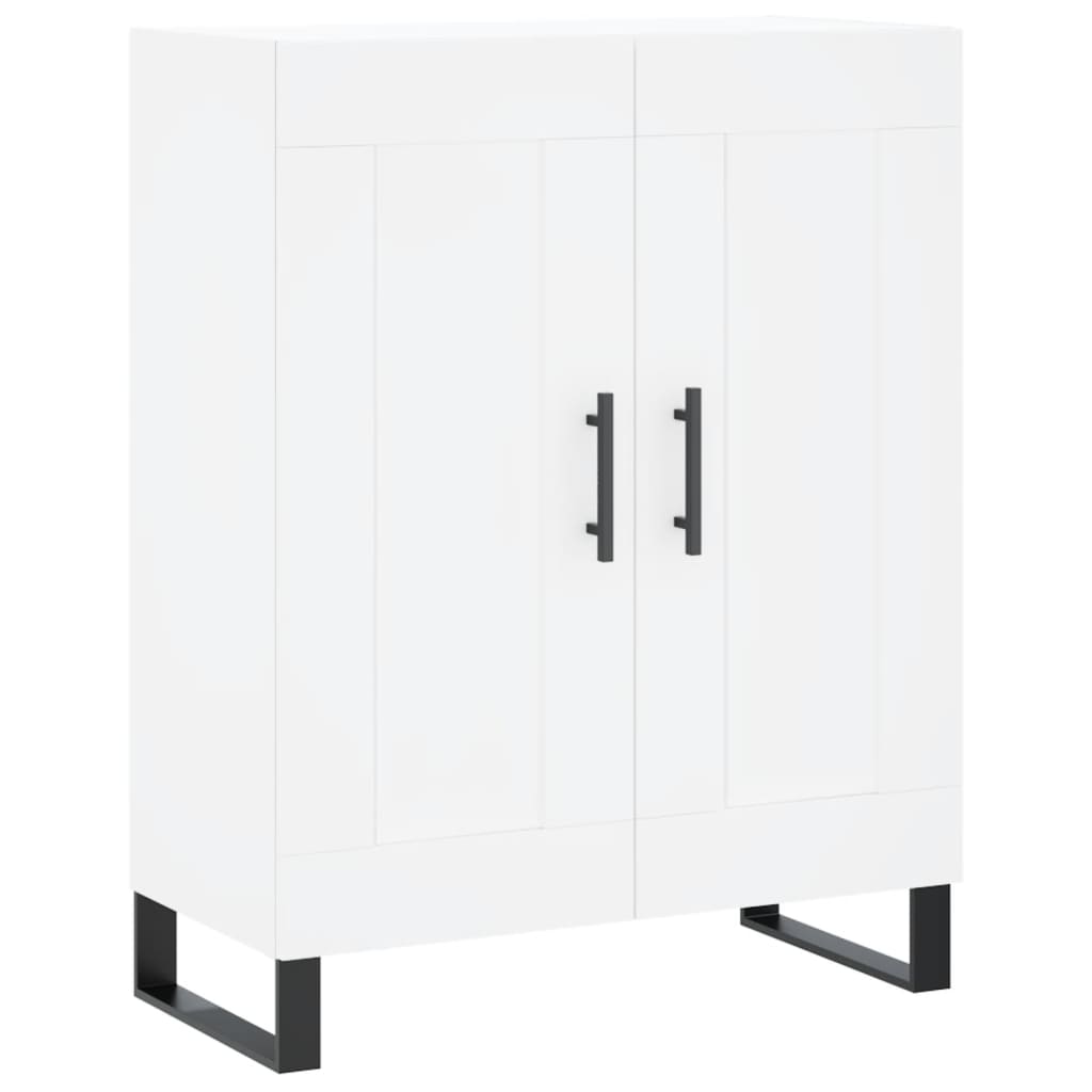 Credenza Bianca 69,5x34x90 cm in Legno Multistrato | homemem39