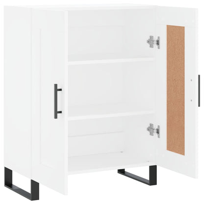 Credenza Bianca 69,5x34x90 cm in Legno Multistrato | homemem39