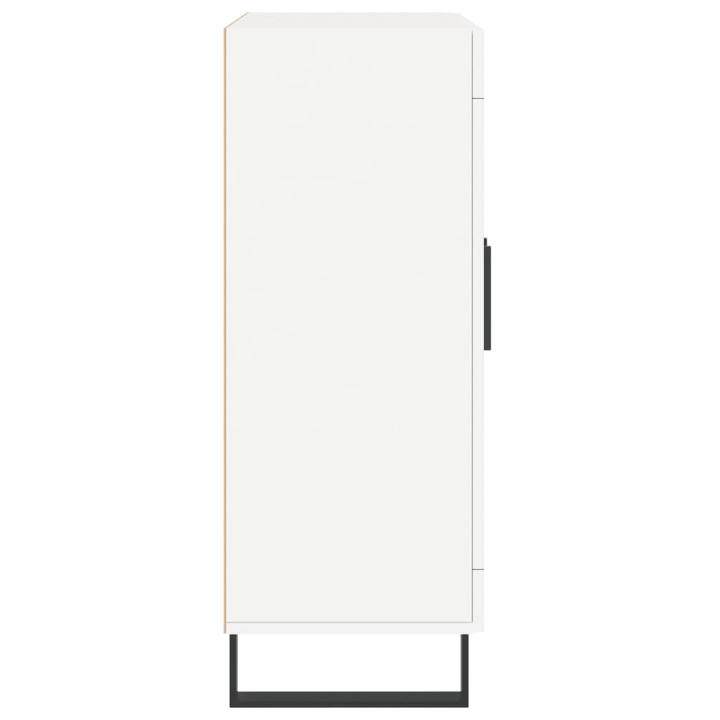 Credenza Bianca 69,5x34x90 cm in Legno Multistrato | homemem39
