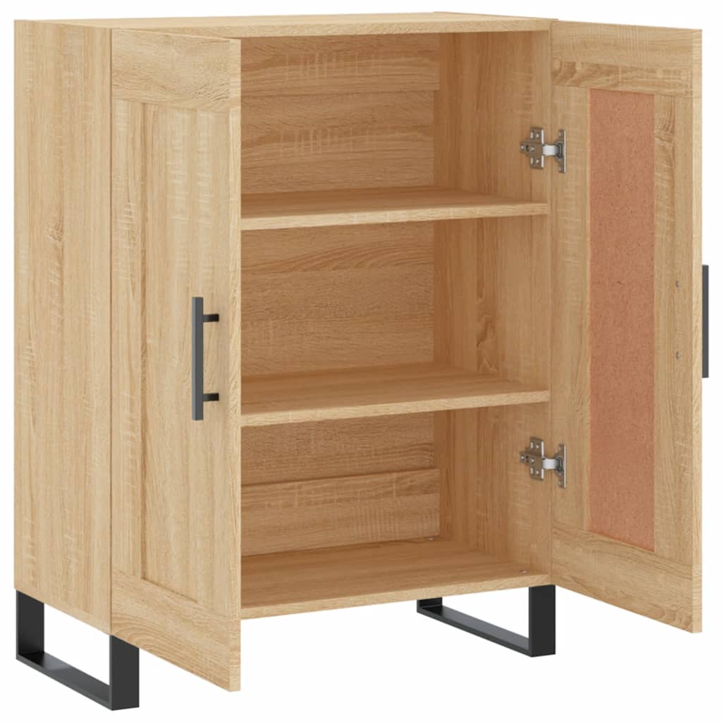 Credenza Rovere Sonoma 69,5x34x90 cm in Legno Multistrato | homemem39