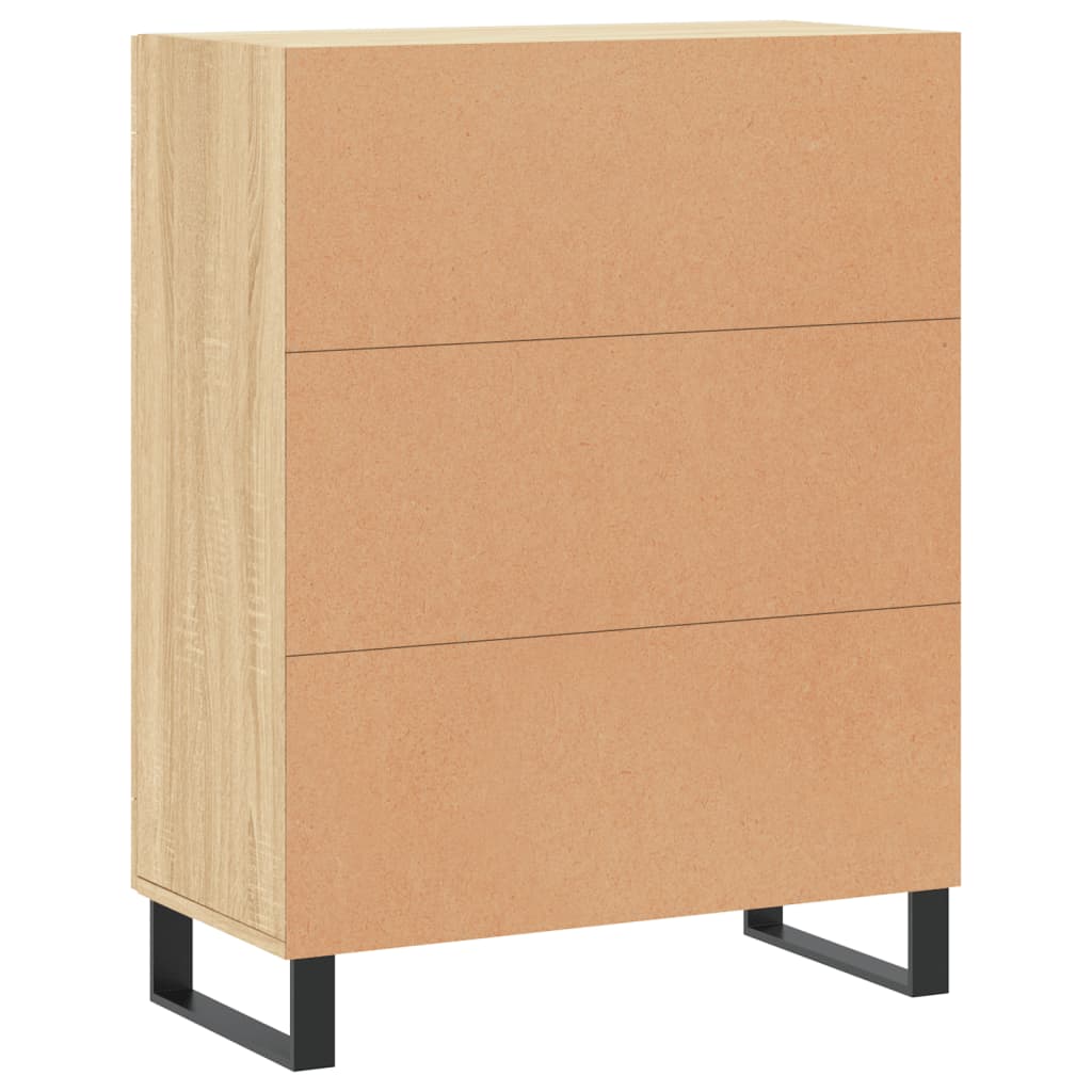 Credenza Rovere Sonoma 69,5x34x90 cm in Legno Multistrato | homemem39