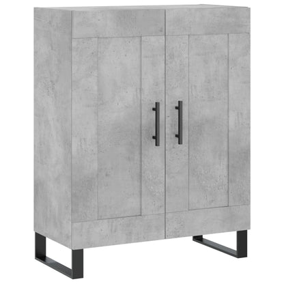 Credenza Grigio Cemento 69,5x34x90 cm in Legno Multistrato - homemem39