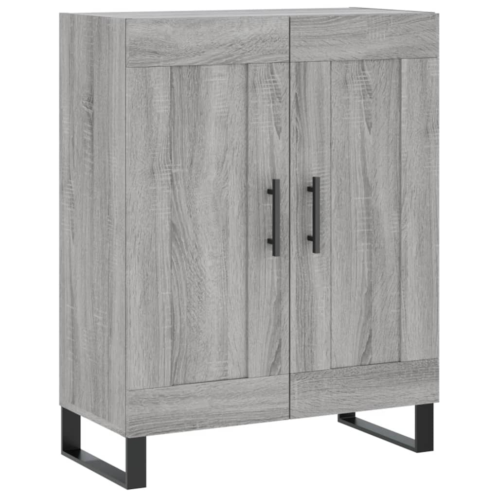Credenza Grigio Sonoma 69,5x34x90 cm in Legno Multistrato | homemem39