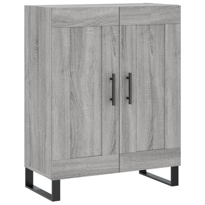 Credenza Grigio Sonoma 69,5x34x90 cm in Legno Multistrato | homemem39