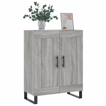 Credenza Grigio Sonoma 69,5x34x90 cm in Legno Multistrato | homemem39
