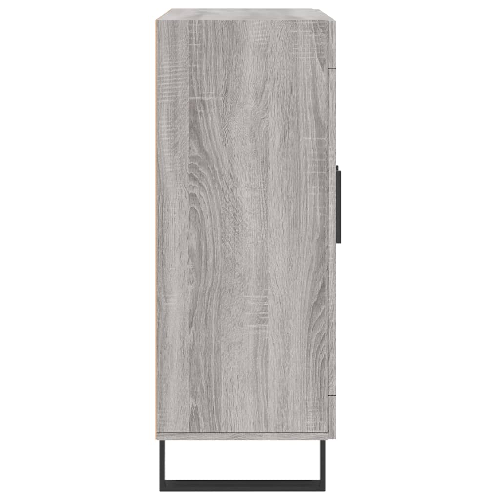 Credenza Grigio Sonoma 69,5x34x90 cm in Legno Multistrato | homemem39