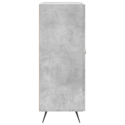 Credenza Grigio Cemento 69,5x34x90 cm in Legno Multistrato - homemem39