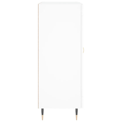 Credenza Bianca 69,5x34x90 cm in Legno Multistrato