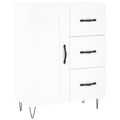 Credenza Bianca 69,5x34x90 cm in Legno Multistrato | homemem39