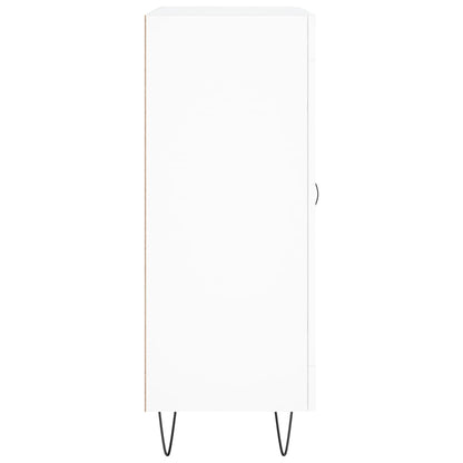 Credenza Bianca 69,5x34x90 cm in Legno Multistrato | homemem39