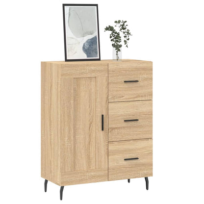 Credenza Rovere Sonoma 69,5x34x90 cm in Legno Multistrato