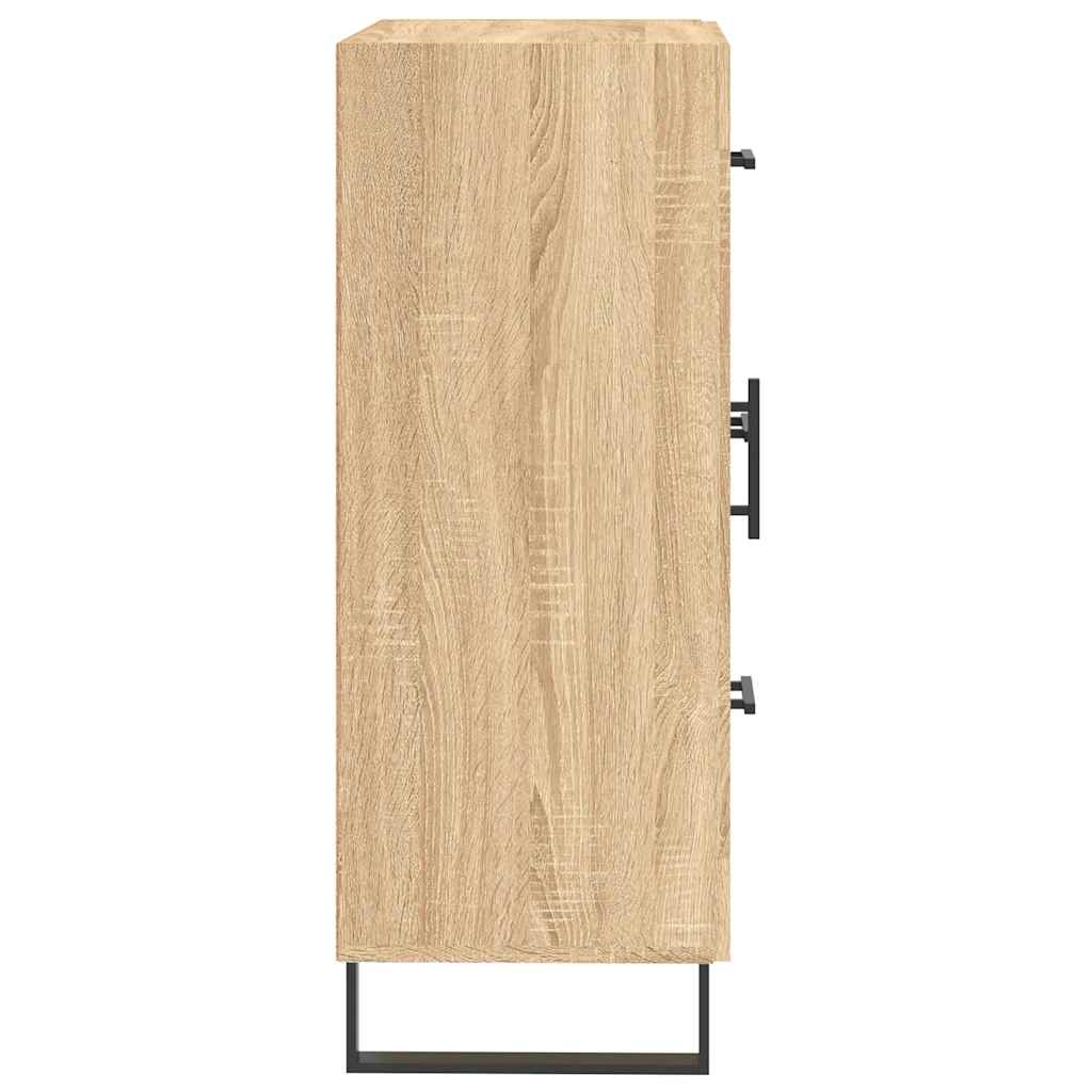 Credenza Rovere Sonoma 69,5x34x90 cm in Legno Multistrato