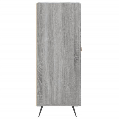 Credenza Grigio Sonoma 34,5x34x90 cm in Legno Multistrato - homemem39