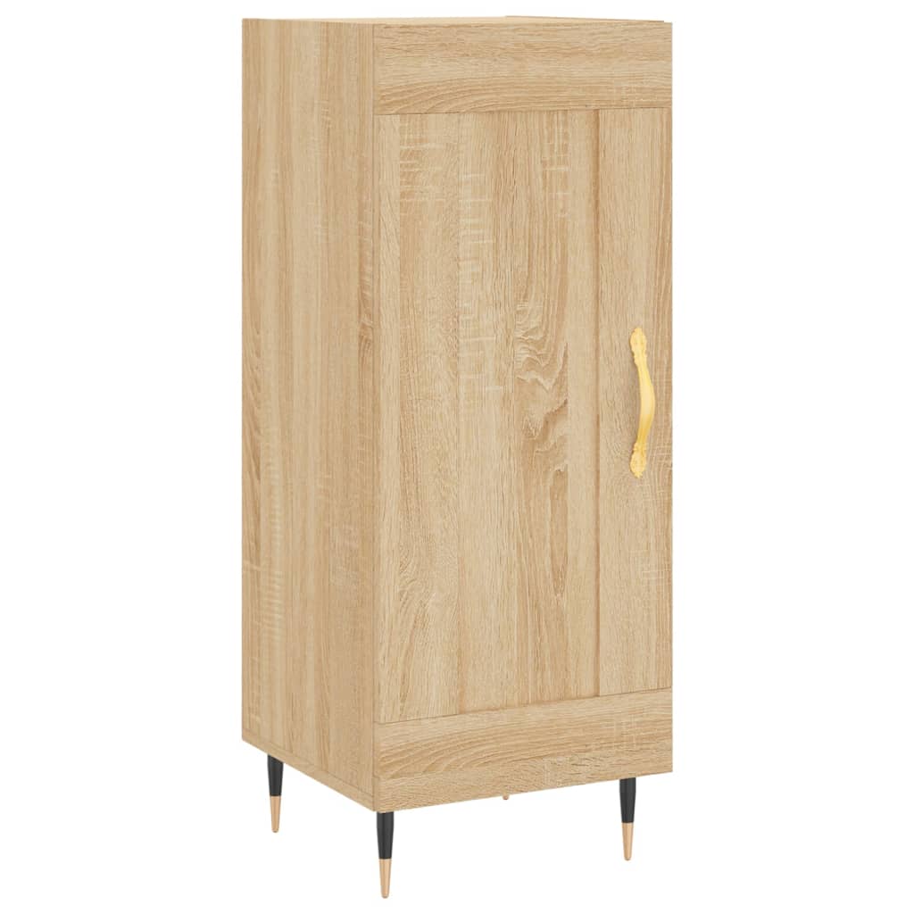 Credenza Rovere Sonoma 34,5x34x90 cm in Legno Multistrato - homemem39
