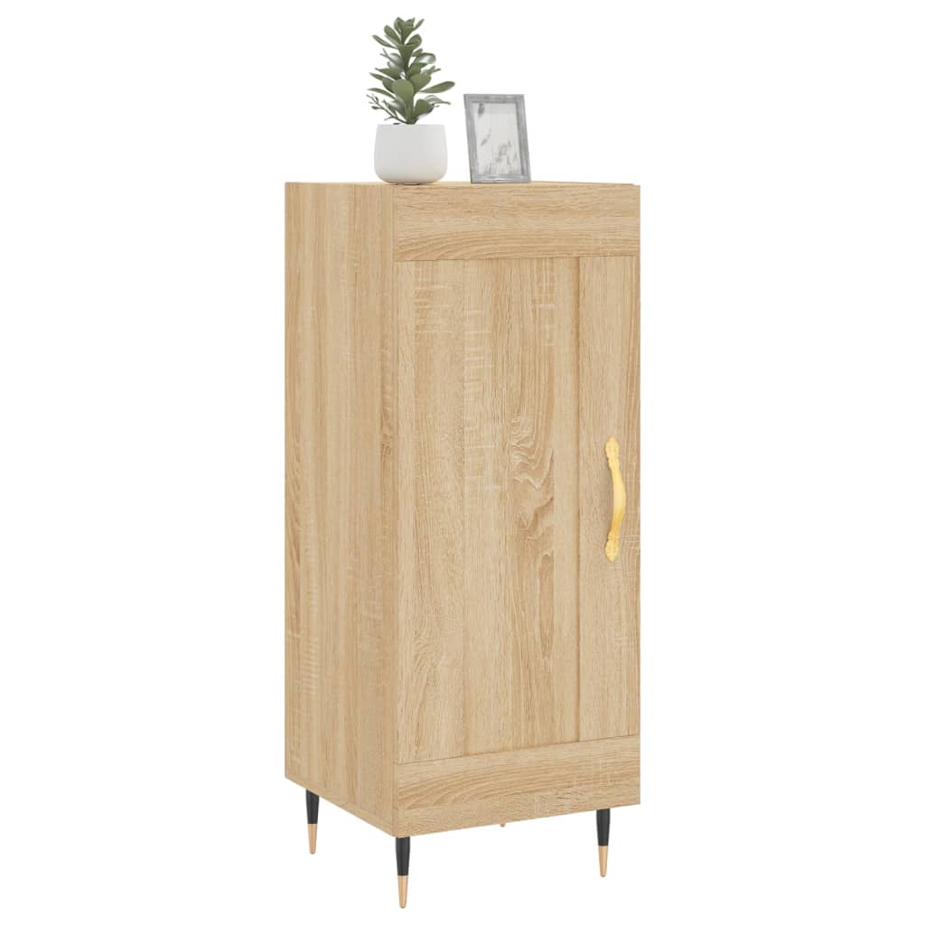 Credenza Rovere Sonoma 34,5x34x90 cm in Legno Multistrato - homemem39