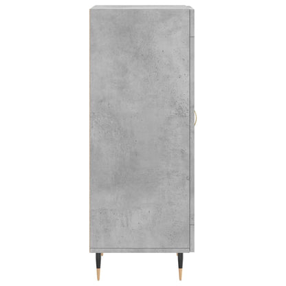 Credenza Grigio Cemento 34,5x34x90 cm in Legno Multistrato - homemem39