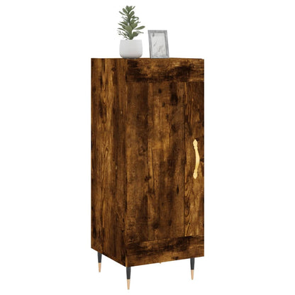 Credenza Rovere Fumo 34,5x34x90 cm in Legno Multistrato - homemem39