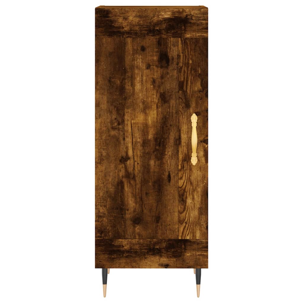 Credenza Rovere Fumo 34,5x34x90 cm in Legno Multistrato - homemem39