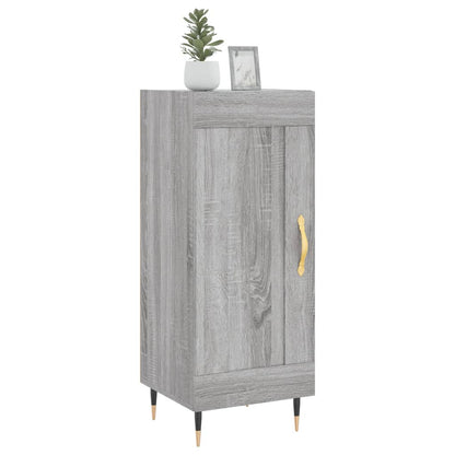 Credenza Grigio Sonoma 34,5x34x90 cm in Legno Multistrato - homemem39
