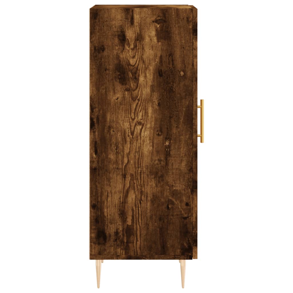 Credenza Rovere Fumo 34,5x34x90 cm in Legno Multistrato - homemem39