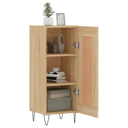 Credenza Rovere Sonoma 34,5x34x90 cm in Legno Multistrato