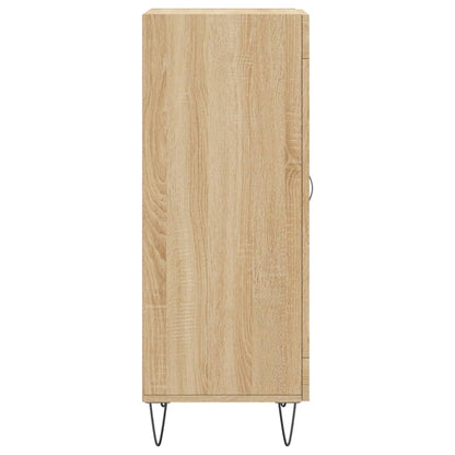 Credenza Rovere Sonoma 34,5x34x90 cm in Legno Multistrato