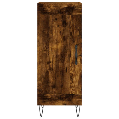 Credenza Rovere Fumo 34,5x34x90 cm in Legno Multistrato | homemem39