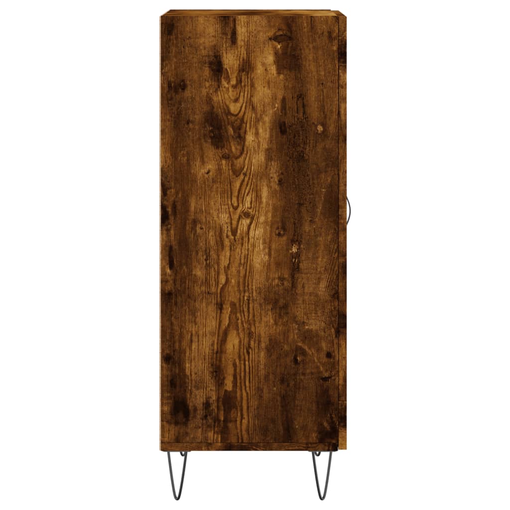 Credenza Rovere Fumo 34,5x34x90 cm in Legno Multistrato | homemem39