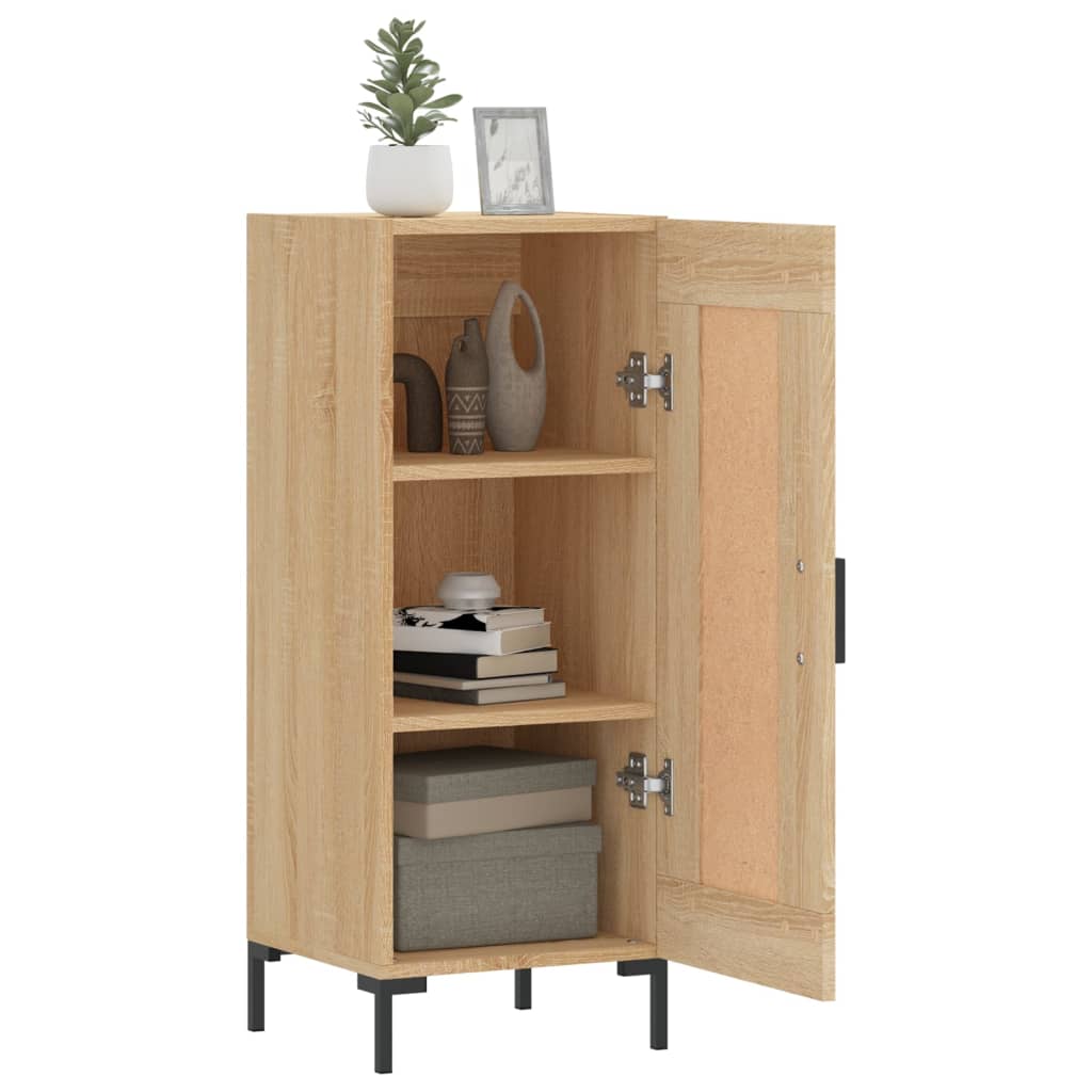Credenza Rovere Sonoma 34,5x34x90 cm in Legno Multistrato