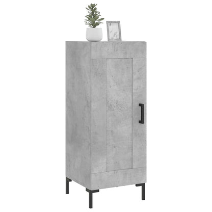 Credenza Grigio Cemento 34,5x34x90 cm in Legno Multistrato - homemem39